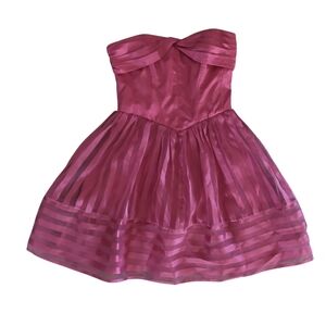 Elegant Hot Pink Dress